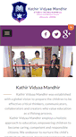 Mobile Screenshot of kathirvidyaamandhir.com